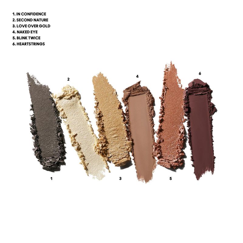 MAC Connect in Colour X6 Eye Shadow Palette - Intimate Nudes image number 1